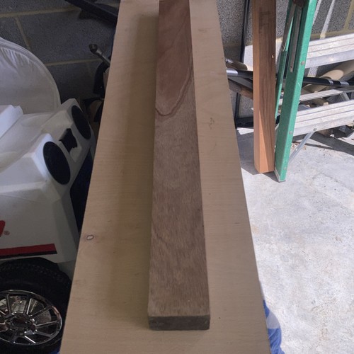 Solid mahogany hard - hard, blank