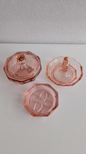 Vintage Art Deco Pink Glass 3