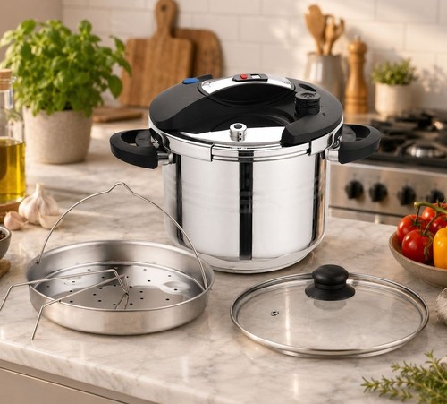 Litre pressure cooker - 8, with