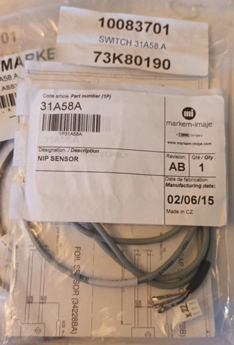 Markem imaje nip sensor assy - nip,