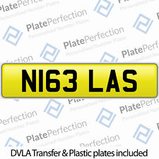 N163 LAS NIGELAS NIGEL CHERISHED PRIVATE NUMBER PLATE DVLA REGISTRATION