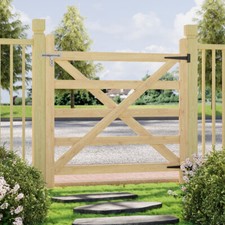 Pedestrian Side Gate Wooden