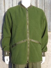 Genuine Surplus British Army Fleece Old Style Olive Green Warm Thermal (3224)