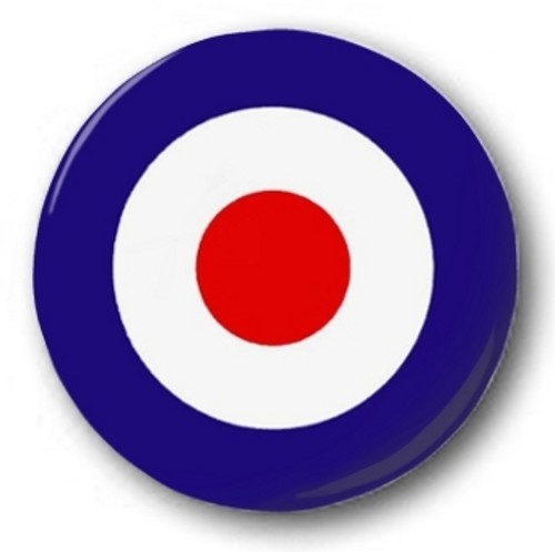 Mod target symbol inch - mod, 1