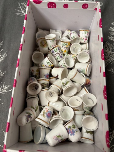 Collection various thimbles - collection, of