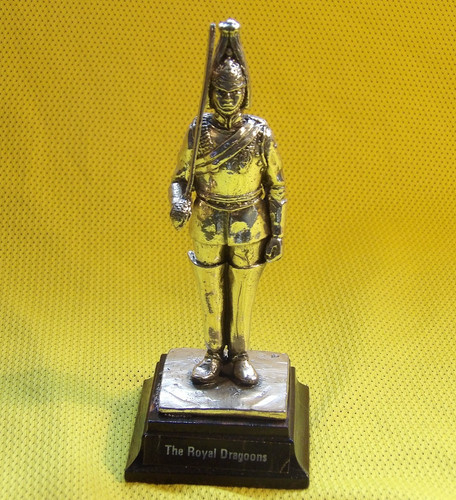 Pewter military figure the - ,