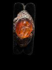 Ancient Roman Intaglio 100-300AD + The Original Certificate Of Authenticity