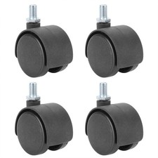 .4Pcs 1.5in Casters 360 Degree