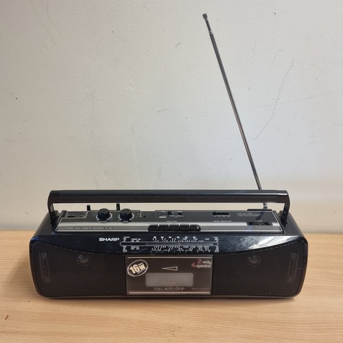 Sharp 250e stereo radio - qt-250e,