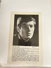 Super Rare Young Ian McKellen signed Theater Brochure clipping Lord of the Rings