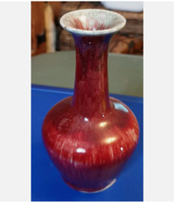 Cobridge Ox Blood Flambe Vase
