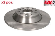 X2 PCS REAR BRAKE DISC SET