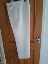 Emsmorn white bowls trousers