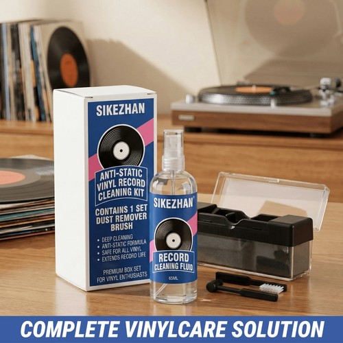 Vinyl record cleaner - record,