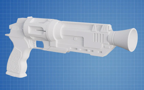 Brutus skeleton crew blaster - skeleton,
