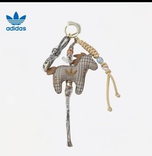 Adidas Bag Charm Beige Check
