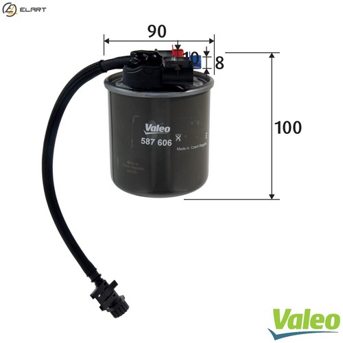 Fuel filter 587606 for - fuel,