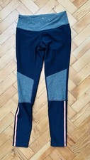 BNWOT Mondetta Navy / Grey Leggings Size S | Gym Yoga Pants | With Mesh