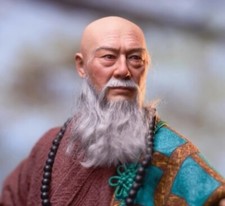 1/6 Scale Long Beard Monk Head