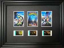 TEENAGE MUTANT NINJA TURTLES Framed Trio Movie Film Cell Memorabilia
