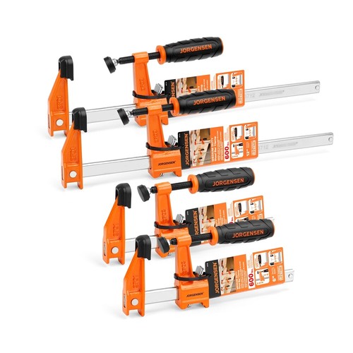 Jorgensen 4pc steel bar clamps - jorgensen,