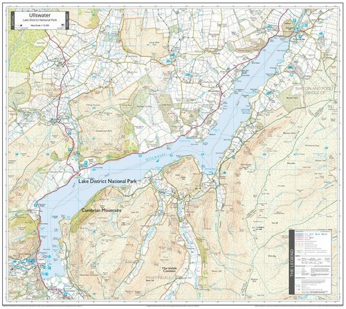 Ullswater lake district wall - ullswater,