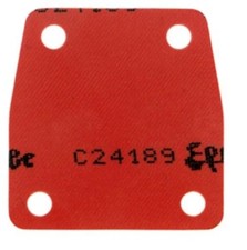 SOLEX MOPED BIKE RED MEMBRANE SEAL FUEL GAS PUMP CARBURETOR CLOTH VINTAGE GASKET