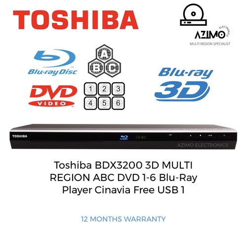 Toshiba bdx3200 multi - toshiba,
