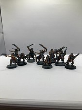 Warhammer Necromunda Ratskin Gang x  8 and Brakar OOP