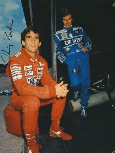 Thierry boutsen hand - hand, signed