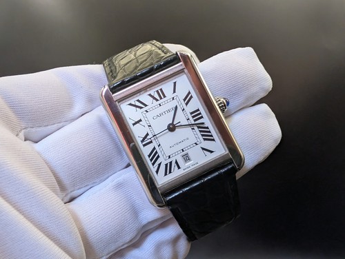 Cartier tank 3800 automatic - tank,