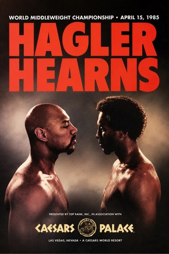 Hagler hearns ppv - ppv, 12x18