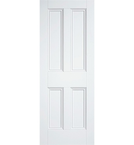 Internal door white primed - white,