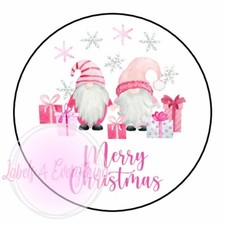 Merry Christmas Pink Gonk