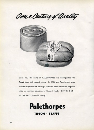 Original 1956 advert for
