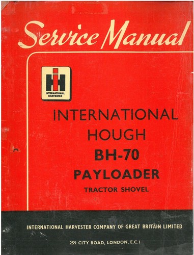 International hough bh70 - international,