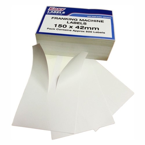 Franking machine double labels - franking,