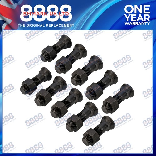 Pieces plough bucket nut - 10,