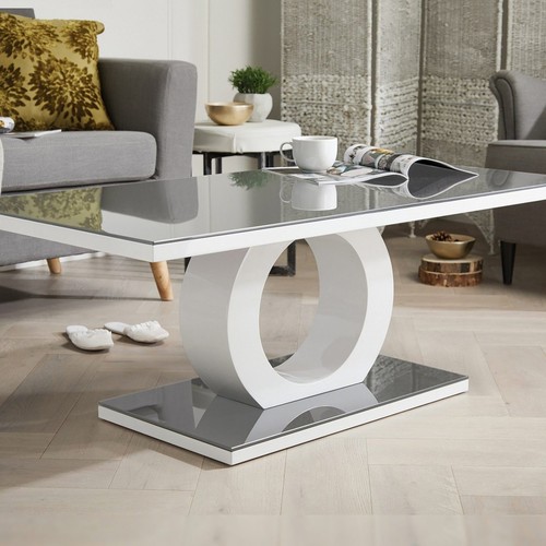 Coffee table clear - coffee, glass
