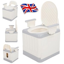 Adjustable Commode Chair Seat