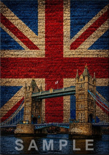 Tower bridge london union jack - bridge,