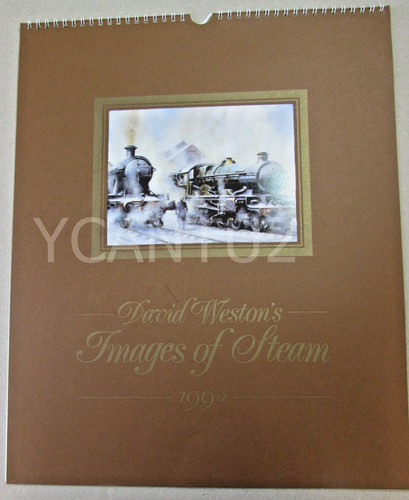 David weston railway calendar - david,