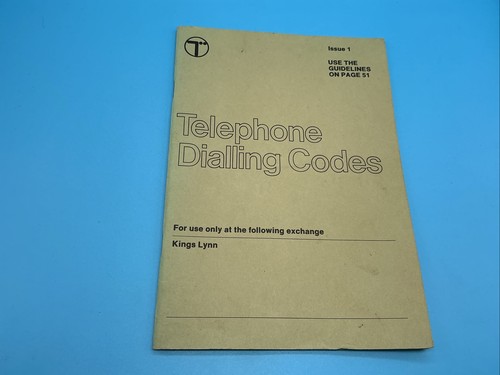 Telephone dialling codes - dialling,