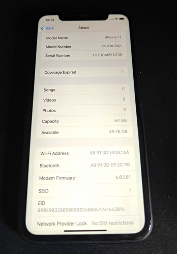 Apple iphone 64gb sim - iphone,