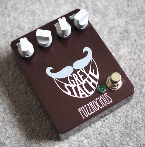 Fuzzrocious grey stache - fuzzrocious,