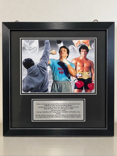 Rocky boxing movie film - boxing, framed