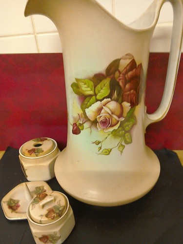 Large antique wash jug - wash,