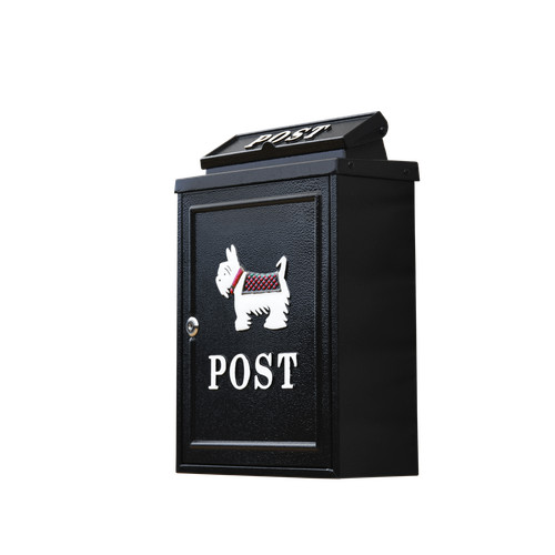 White westie wall mounted - wall,