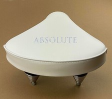 WHITE COMFORT BICYCLE VINYL