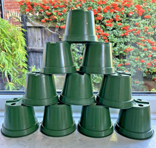 10 x 9cm Green OPTIPOT Round